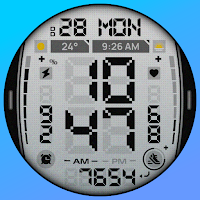 SH105 Watch Face, WearOS watch