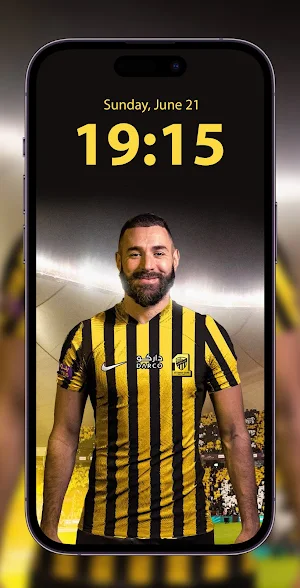 Benzema Wallpaper  Al-Ittihad Screenshot 1