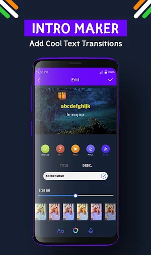 Free Intro Maker - Intro Movie Maker For Videos Screenshot 1