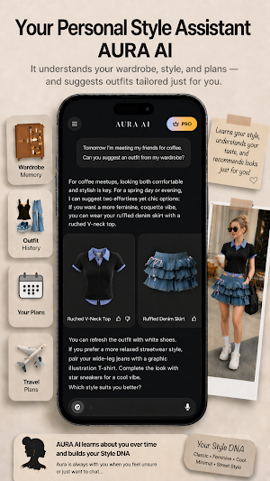 Aura: AI Outfit&Wardrobe Screenshot 1