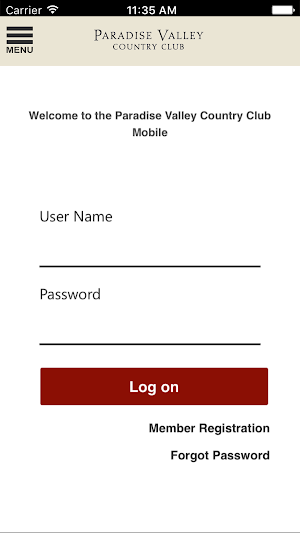 Paradise Valley Country Club Screenshot 0