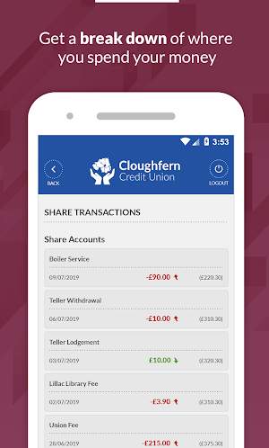 Cloughfern Credit Union Screenshot 2