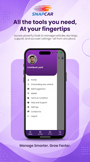 Snapcar Vendor - Rent & Earn Screenshot 1