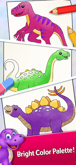 Dino Coloring & Drawing Book Screenshot 3