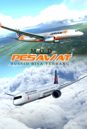 Mod Pesawat Bussid Bisa Terbang Screenshot 0