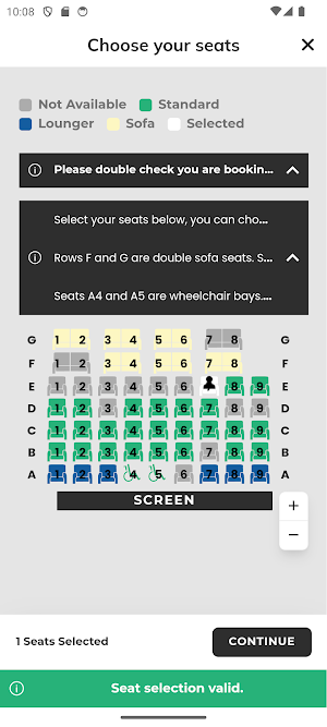Living Room Cinema - Liphook Screenshot 1