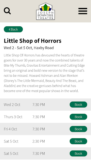 Joseph Rowntree Theatre Screenshot 2