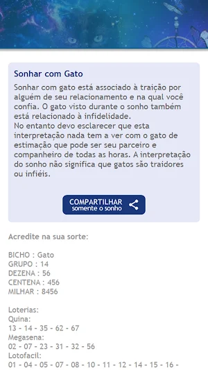 Sonhos e Horóscopo Screenshot 2