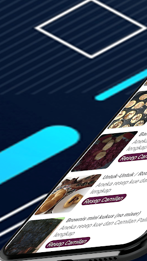 Resep Camilan dan Kue Offline Screenshot 0