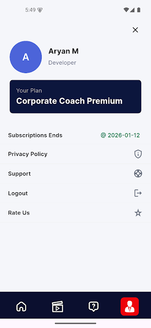 The Corporate Coach Screenshot 3