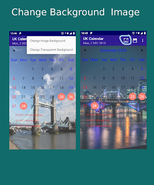 UK Calendar - Holidays 2020 - 2021 Screenshot 2
