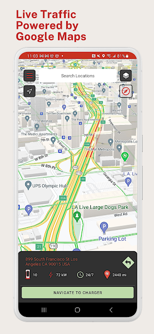 Superchargers for Tesla Screenshot 2