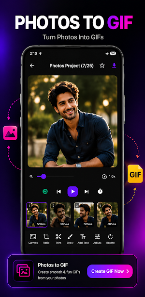GIF Maker: Video to GIF Editor Screenshot 2