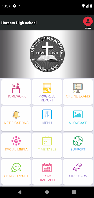 Harper's High School App Screenshot 0