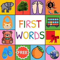 First Words - US/UK English (baby flashcards)