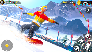 Snowboard Mountain Master: Snowboarding Stunt 2021 Screenshot 1