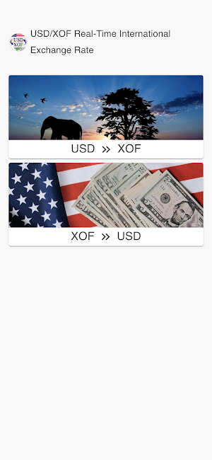 USD to XOF Screenshot 0