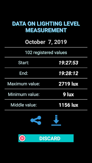 Luxometer Light Meter Screenshot 1