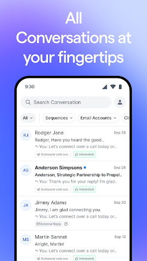 Saleshandy Screenshot 1