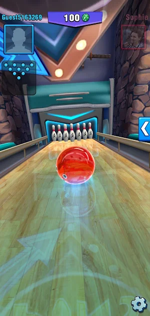 Real Bowling 3D - bowling king Screenshot 1