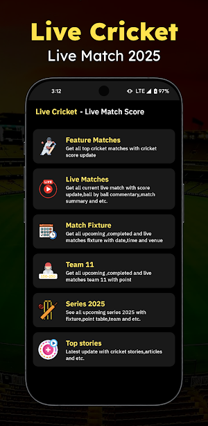 Live Cricket - Live Match 2025 Screenshot 2