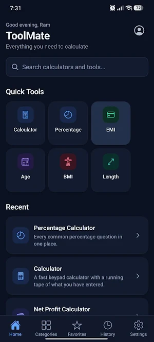 Tool Mate Screenshot 0
