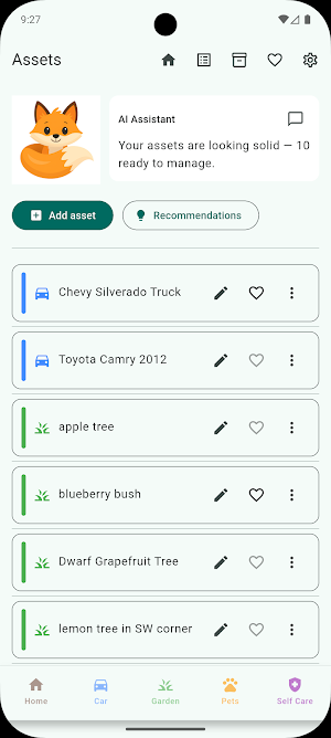 ReadyFox: Life Reminders Screenshot 1