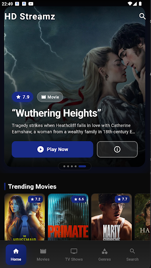 HD Streamz - Movies & TV Shows Screenshot 0