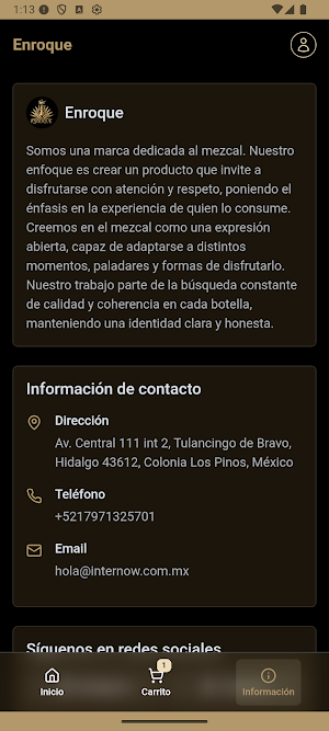 Mezcal Enroque Screenshot 3