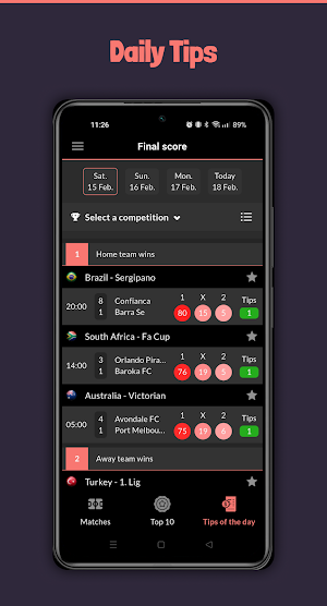BetKick : Soccer Prediction Screenshot 1