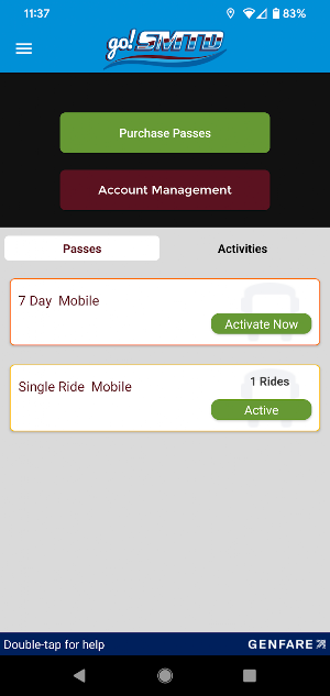 Go!SMTD Screenshot 1