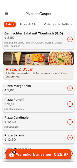 Pizzeria Casper Screenshot 1