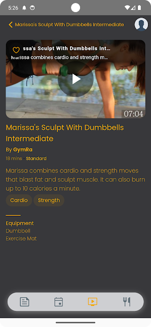 Upgrade Fitness Screenshot 1
