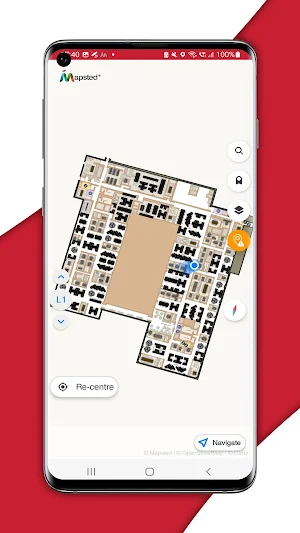 Johnson & Johnson Wayfinding Screenshot 2