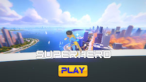 Flying Man City Hero Screenshot 0
