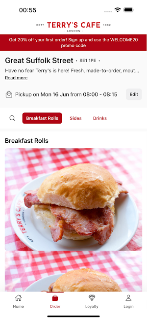 Terrys Cafe Screenshot 2