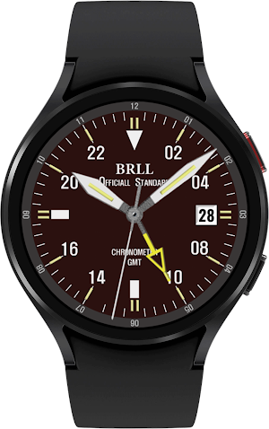 HJ BRLL GMT WatchFace Screenshot 3