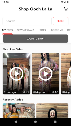 Shop Oooh La La Screenshot 1