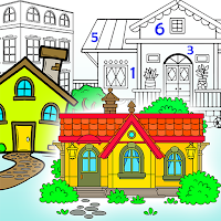 House Design Paint By Number