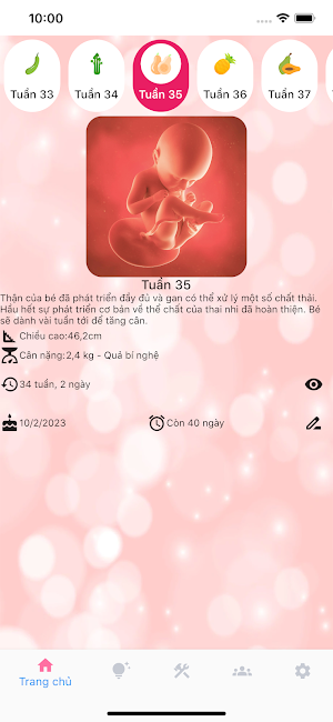 MarryBaby - Trợ lý mẹ bầu & bé Screenshot 0
