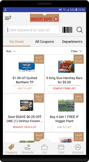 Grocery Depot MS Screenshot 1