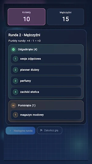 Kobiety vs Mężczyźni Screenshot 2