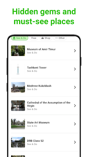 Tashkent Tour Guide:SmartGuide Screenshot 2
