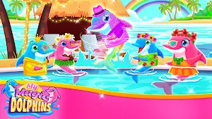 My Dolphin Care - Baby Dolphin Twins Pet Care Screenshot 3