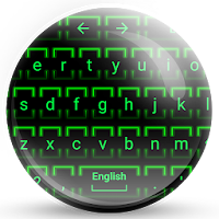 Keyboard Theme Neon 2 Green