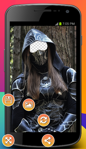 Warrior Cosplay Photo Montage Screenshot 0
