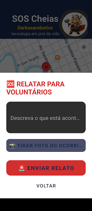 SOS CHEIAS Screenshot 1