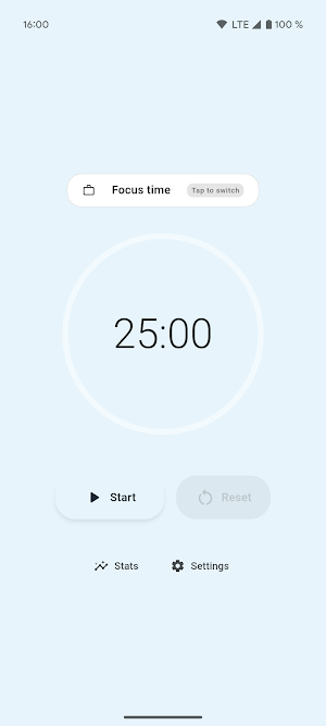 Nuyo Pomodoro Timer Screenshot 0