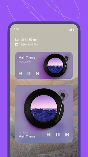 MD Vinyl - Music Widget Screenshot 3