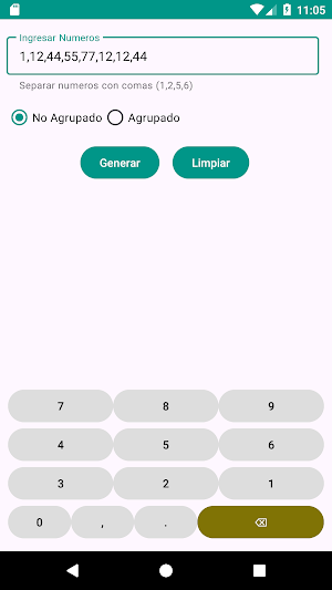 Tabla de Frecuencia Screenshot 0